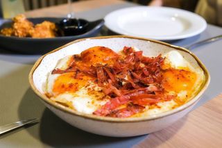 Ovos Rotos  com Chourizo