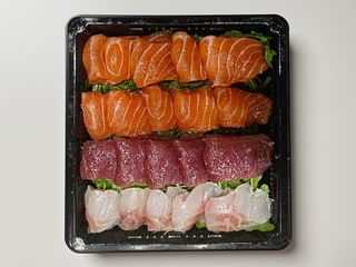 T2 Sashimi Salmão, Atum e Peixe Branco