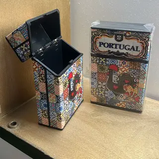 Cigarreira Azulejo Português