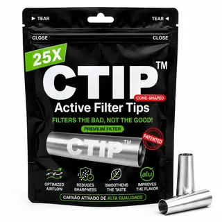 CTIP 25x Filtros de alumínio Premium
