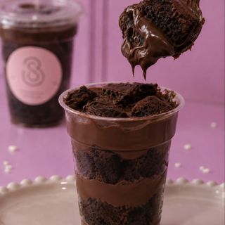 Brownie de pote brigadeiro
