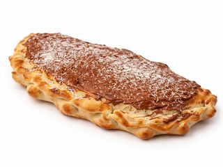 Calzonne de Nutella com Banana e Coco