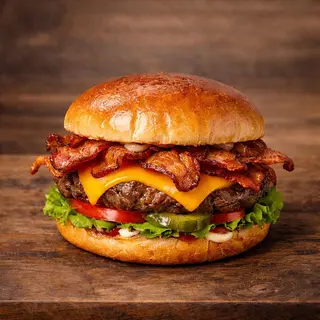 Becon beef Burger