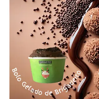 Bolo Gelado de Brigadeiro