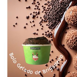 Bolo Gelado de Brigadeiro