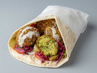 Durum de falafel (vegetarian)