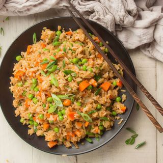 Arroz Frito com Legumes (Vegetable Fried Rice)