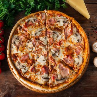 Pizza de Cogumelos (Fungi Pizza)