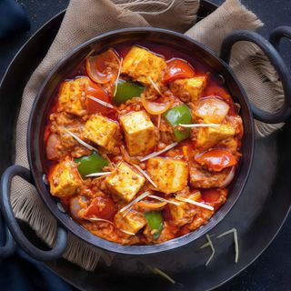 Karhai de Paneer (Paneer Karhai)