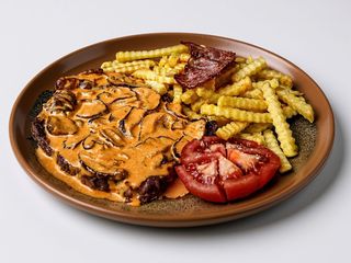 Bife à Misa no Prato