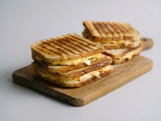 Chicken toastie sandwich
