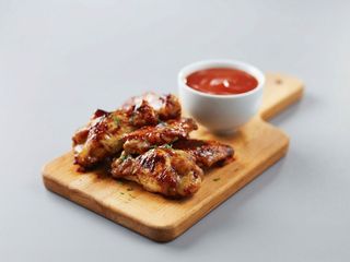 BBQ chicken wings 5 pieces