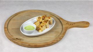 Rolinhos de Ventricina Picante e Mozzarella