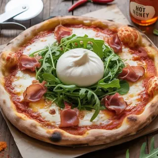 Pizza Burrata & Bresaola