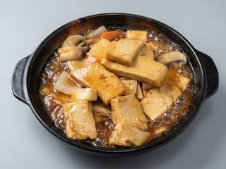 136.Tofu Chines com Piri Piri