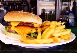 Menu Hambúrguer à Chiquinho 1 Carne