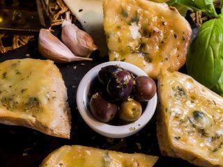 Pão de Alho com Queijo
