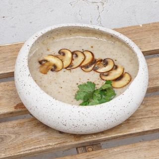 Creamy mushroom soup