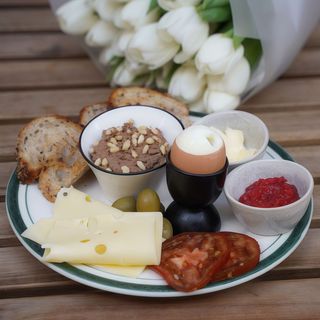 Pate Breakfast Plate