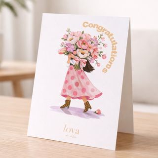 Cartão congratulations