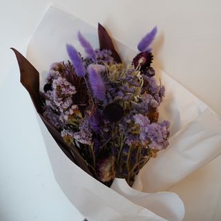 Dried Flowers Purple
