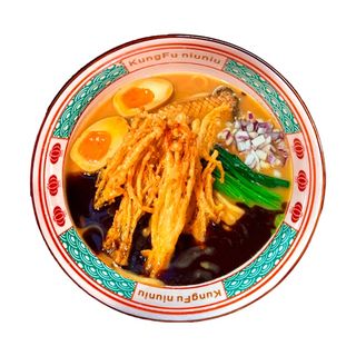 51. Massa de cogumelos enoki frito 