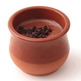 Mousse de Chocolate em Taça de Barro