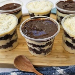 Bolo de pote Prestígio