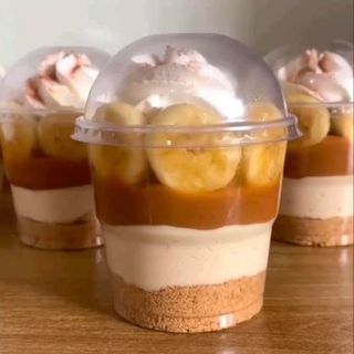 Bolo de pote Banoffe