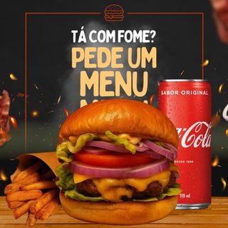 Menu Burger Cheddar Bacon