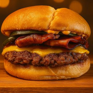 Burger Cheddar Bacon