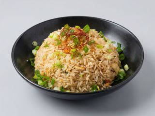 arroz frito com camarao