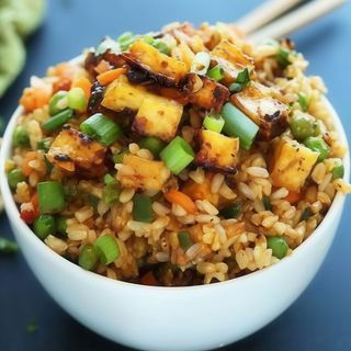 arroz frito vegan