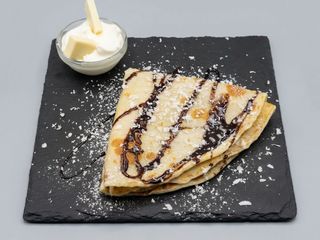 Crepe de chocolate