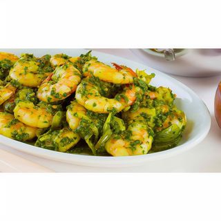 Saag Prawn