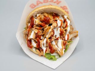 Doner kebab menu