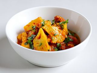 Mix vegetable Curry With Rice