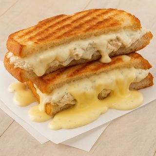 Tosta de Frango com Alho e Queijo