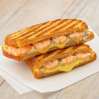 Tosta de Camarão com Queijo