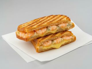 Tosta de Camarão com Queijo