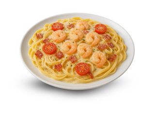 Massa Camarão aos 4 Queijos