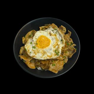 Arroz com Bifana de porco