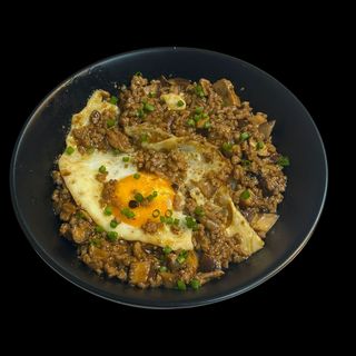 Arroz com Carne picado