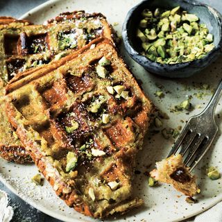 Waffle Pistache