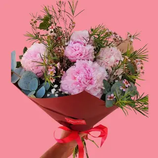 BOUQUET 5 PEÓNIAS