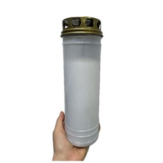 Vela grande com tampa 