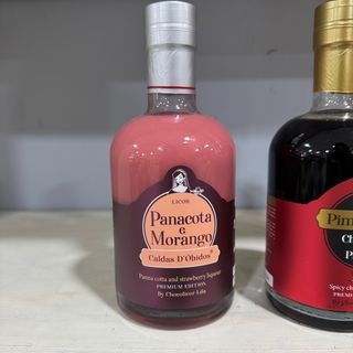 Licor Panacota e Morango