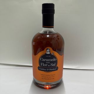 Licor grande de caramelo com flor de sal 
