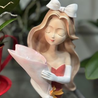 Jarra pequena busto boneca 