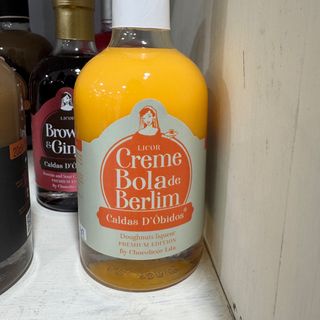 Licor creme de bola de Berlim 